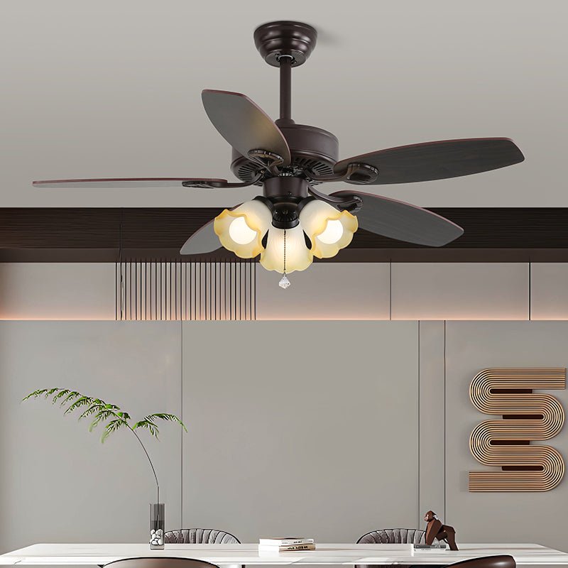 Lily Bloom Ceiling Fan Light