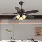 Lily Bloom Ceiling Fan Light