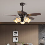 Lily Bloom Ceiling Fan Light