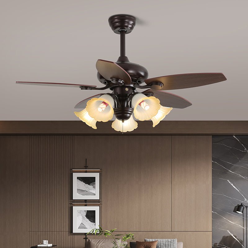 Lily Bloom Ceiling Fan Light