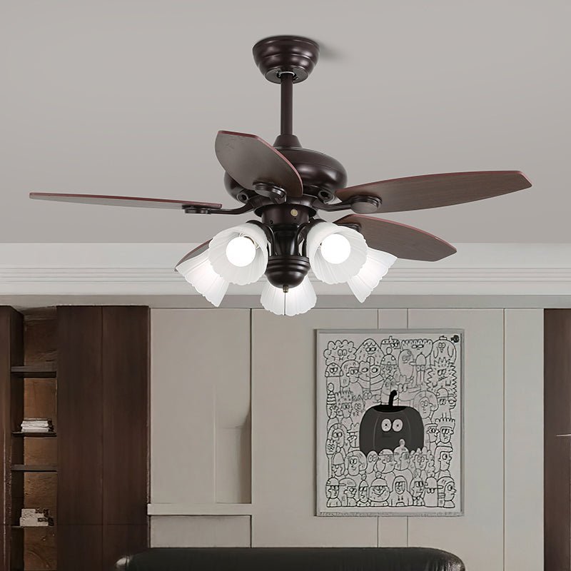 Lily Bloom Ceiling Fan Light