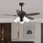 Lily Bloom Ceiling Fan Light