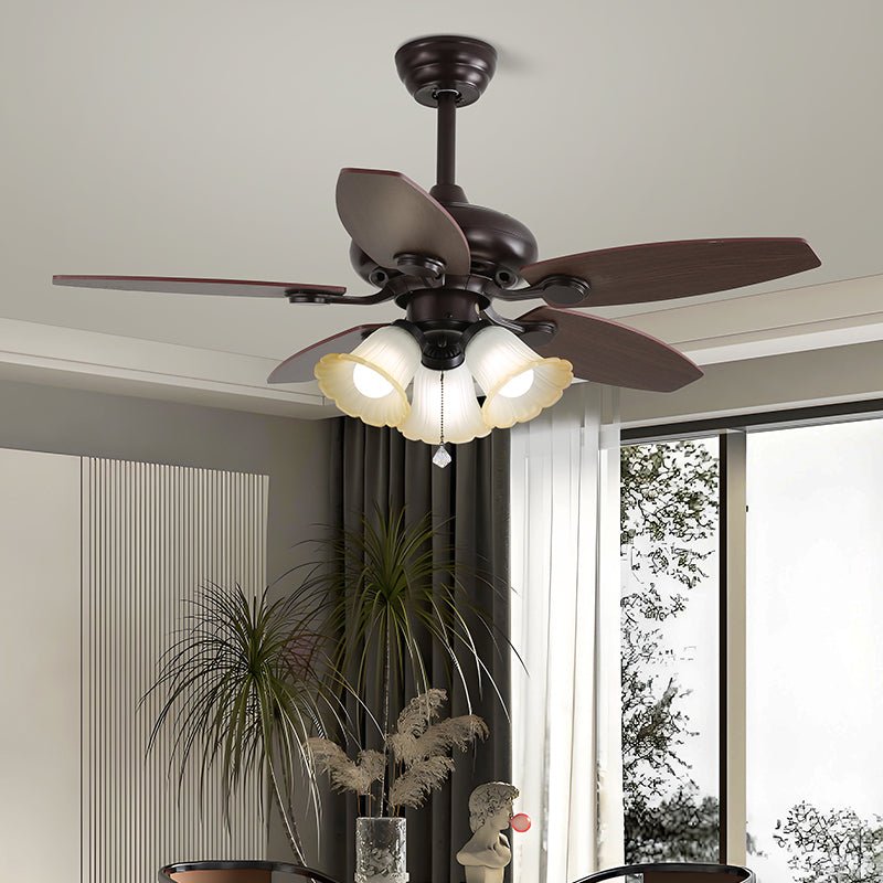 Lily Bloom Ceiling Fan Light