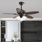Lily Bloom Ceiling Fan Light