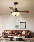 Elira Vintage Ceiling Fan Light