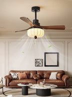 Elira Vintage Ceiling Fan Light
