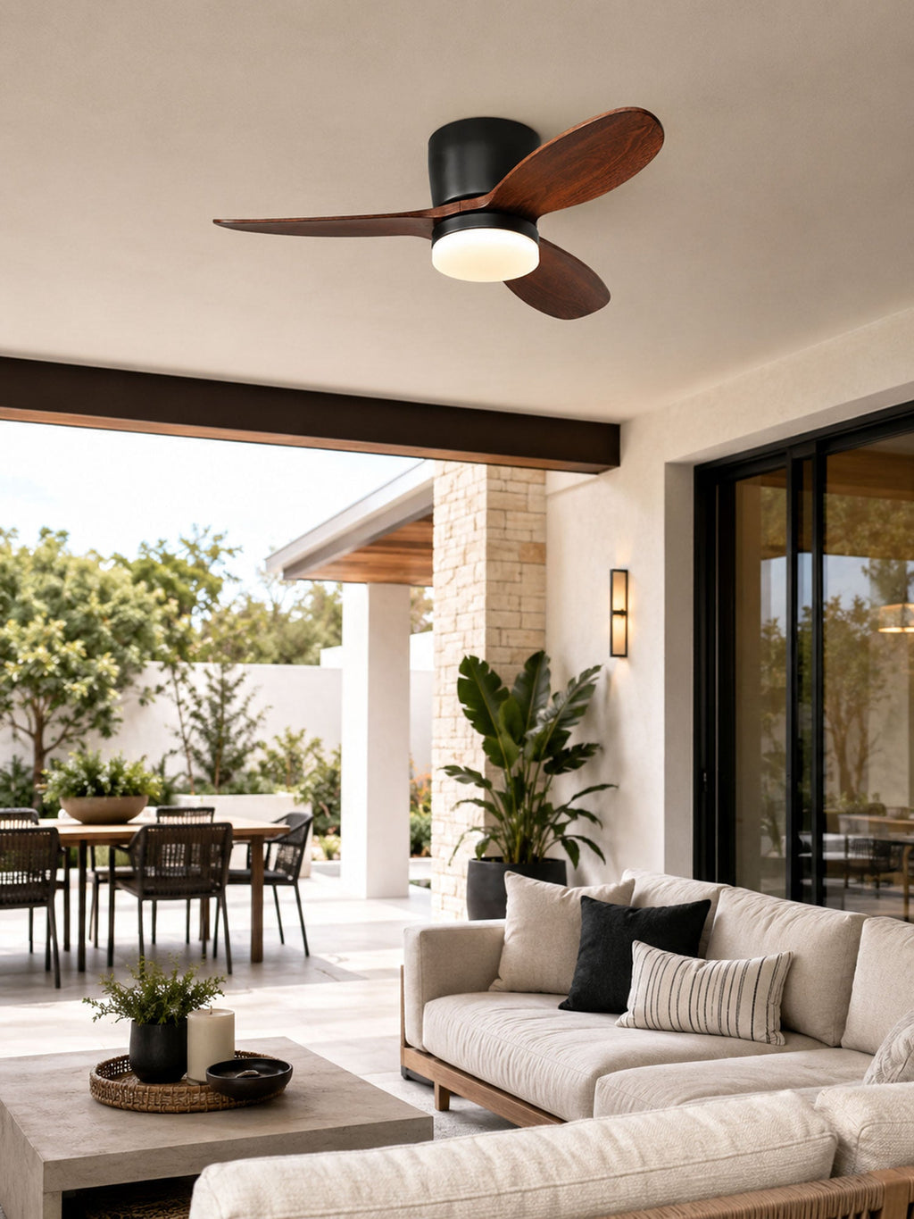 Lumo Petal Ceiling Fan Light