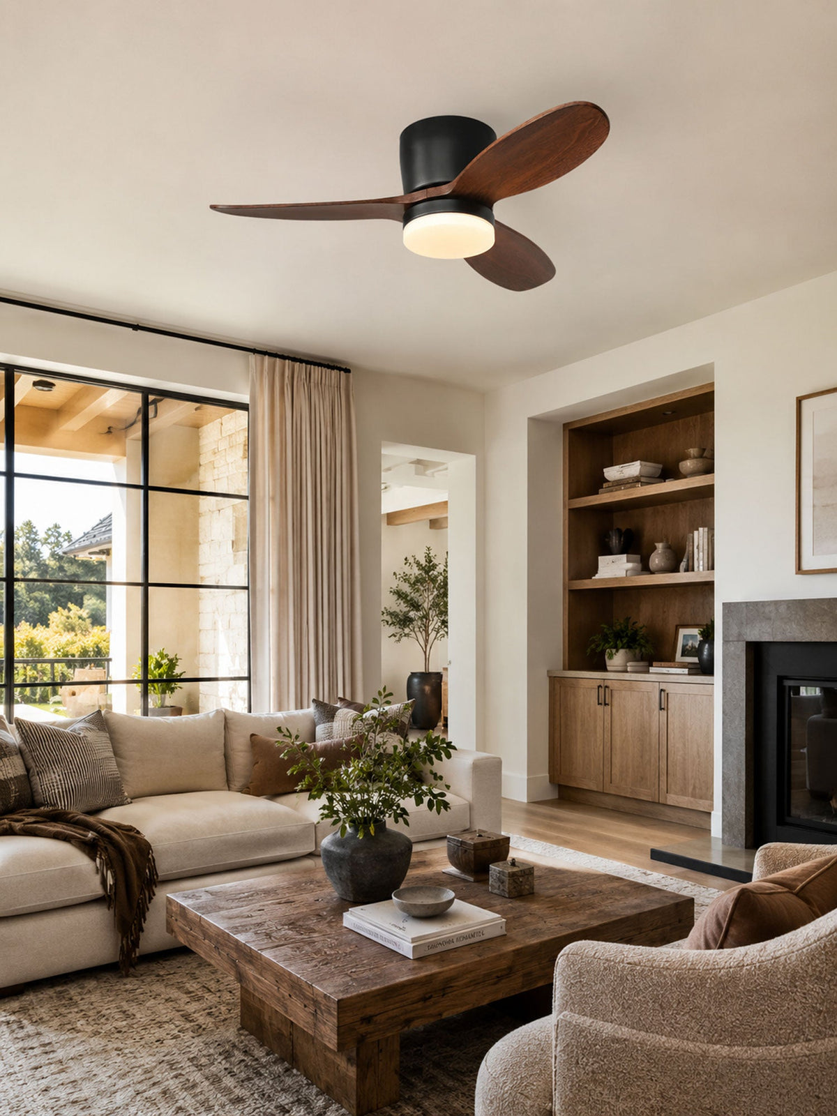 Lumo Petal Ceiling Fan Light