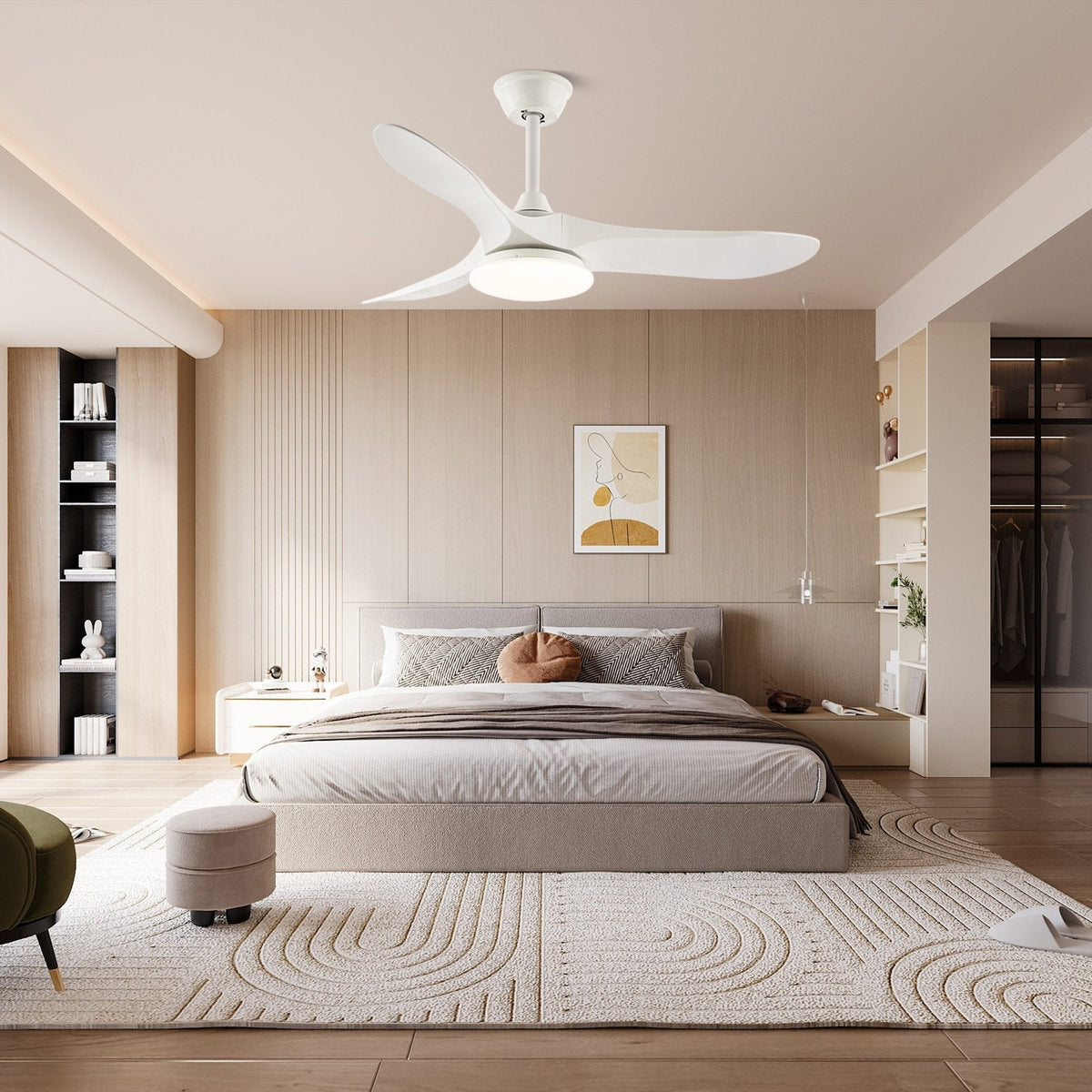 Virelo 42"/52" Ceiling Fan Light