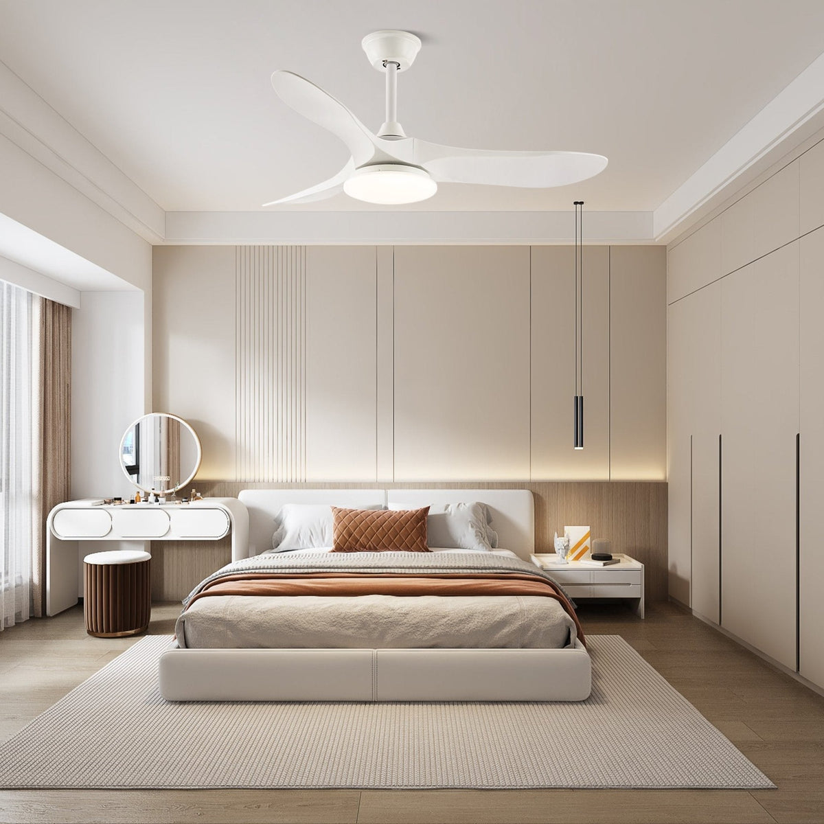 Virelo 42"/52" Ceiling Fan Light