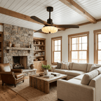 Lotus Bloom Ceiling Fan Light