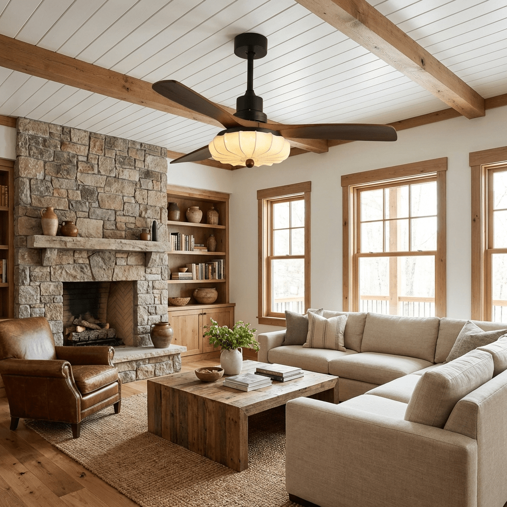 Lotus Bloom Ceiling Fan Light