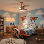 Heli Breeze Kids Ceiling Fan Light