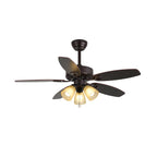 Model F ∅ 42″ x H 11.8″ / Walnut Wood Grain (ABS blades)