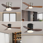 Aeroluxe Modern Ceiling Fan Light