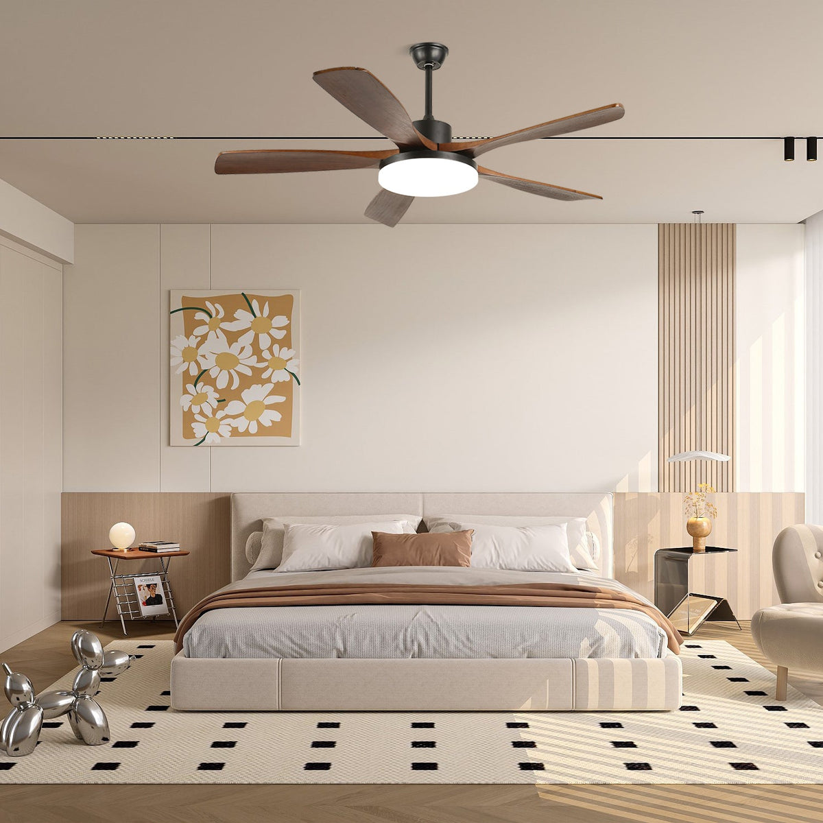Keltis 48"/52" Ceiling Fan Light