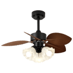Floriva Leaf Ceiling Fan Light