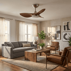 Mistral Aerodynamic Ceiling Fan Light