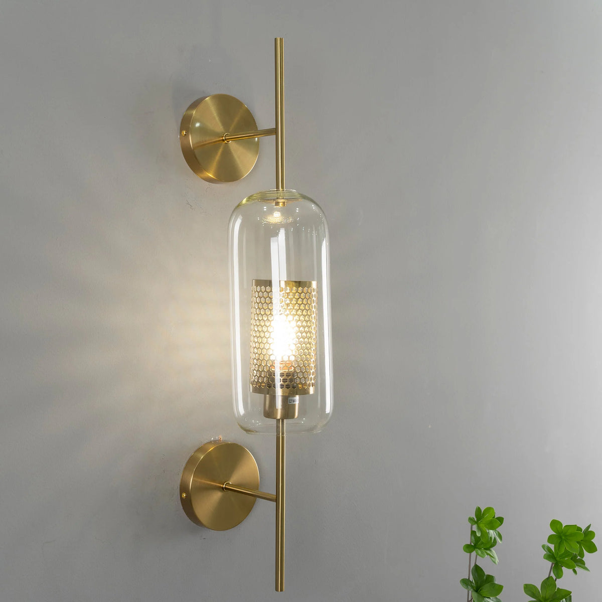 Chiswick Glass Wall Light