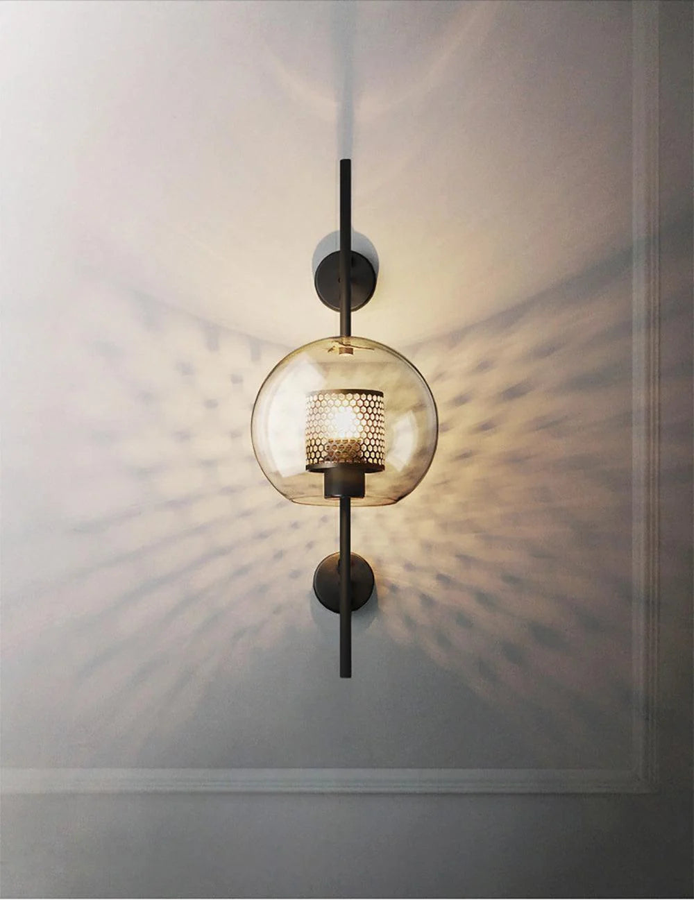 Chiswick Glass Wall Light