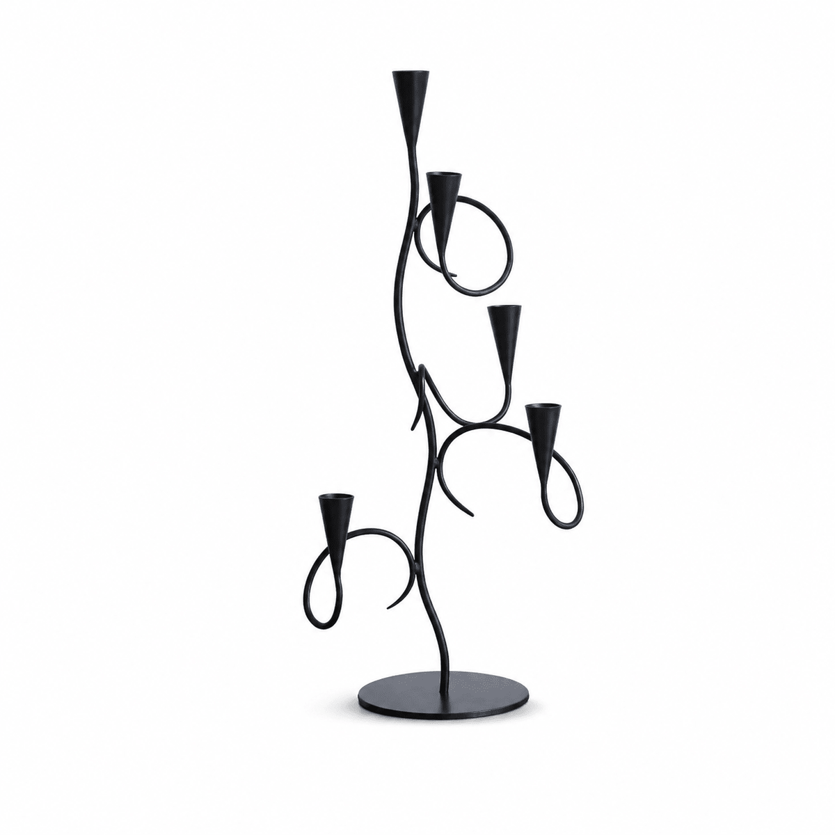 Iron Vine Multi-Arm Candle Holder