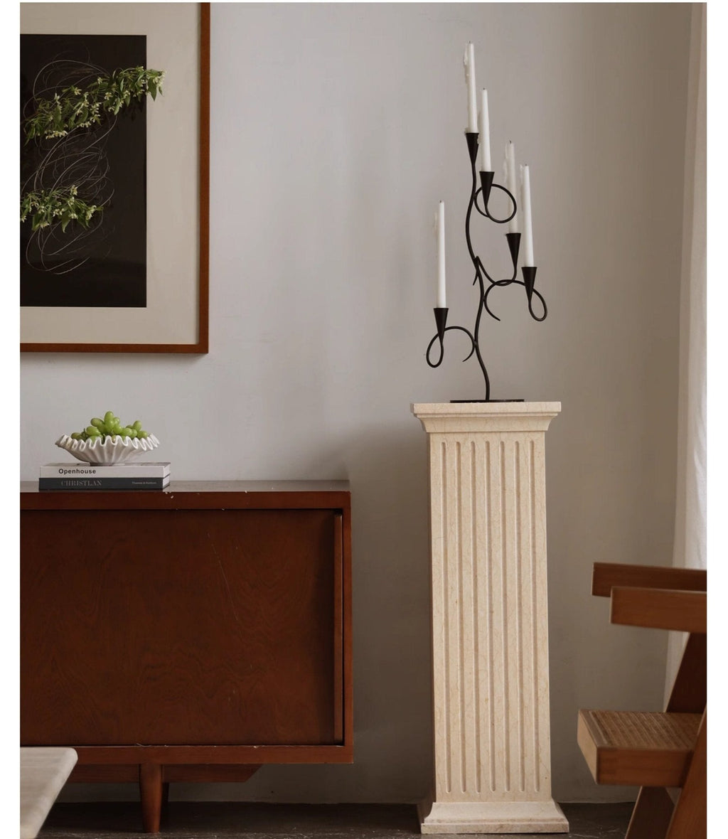 Iron Vine Multi-Arm Candle Holder