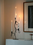 Iron Vine Multi-Arm Candle Holder