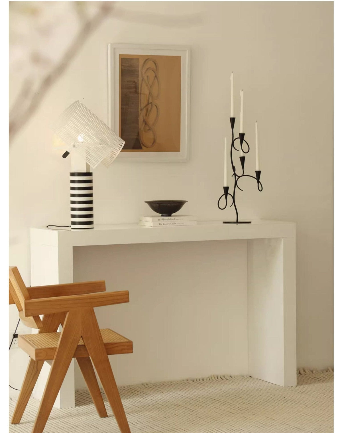 Iron Vine Multi-Arm Candle Holder