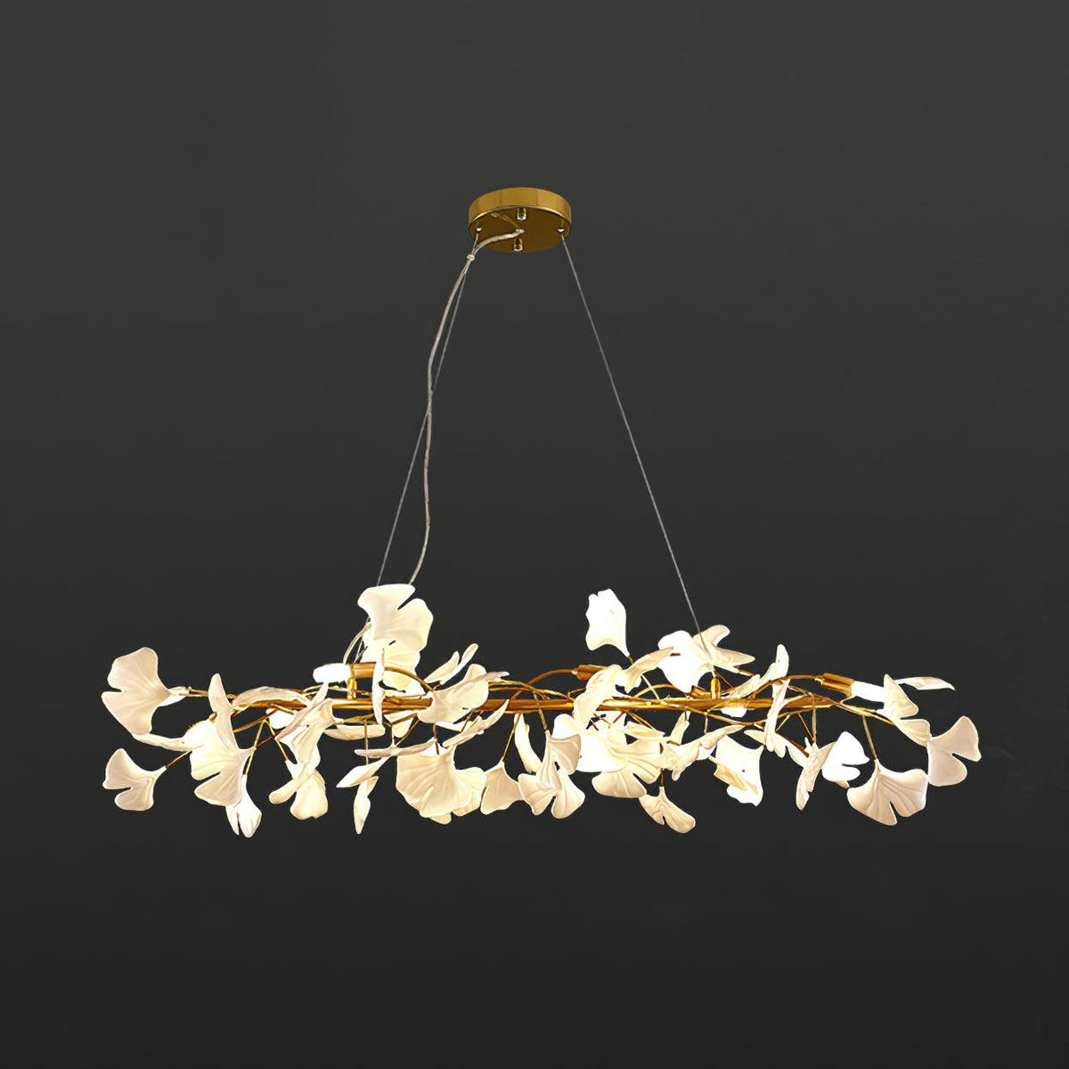 Gingko Branch Chandelier