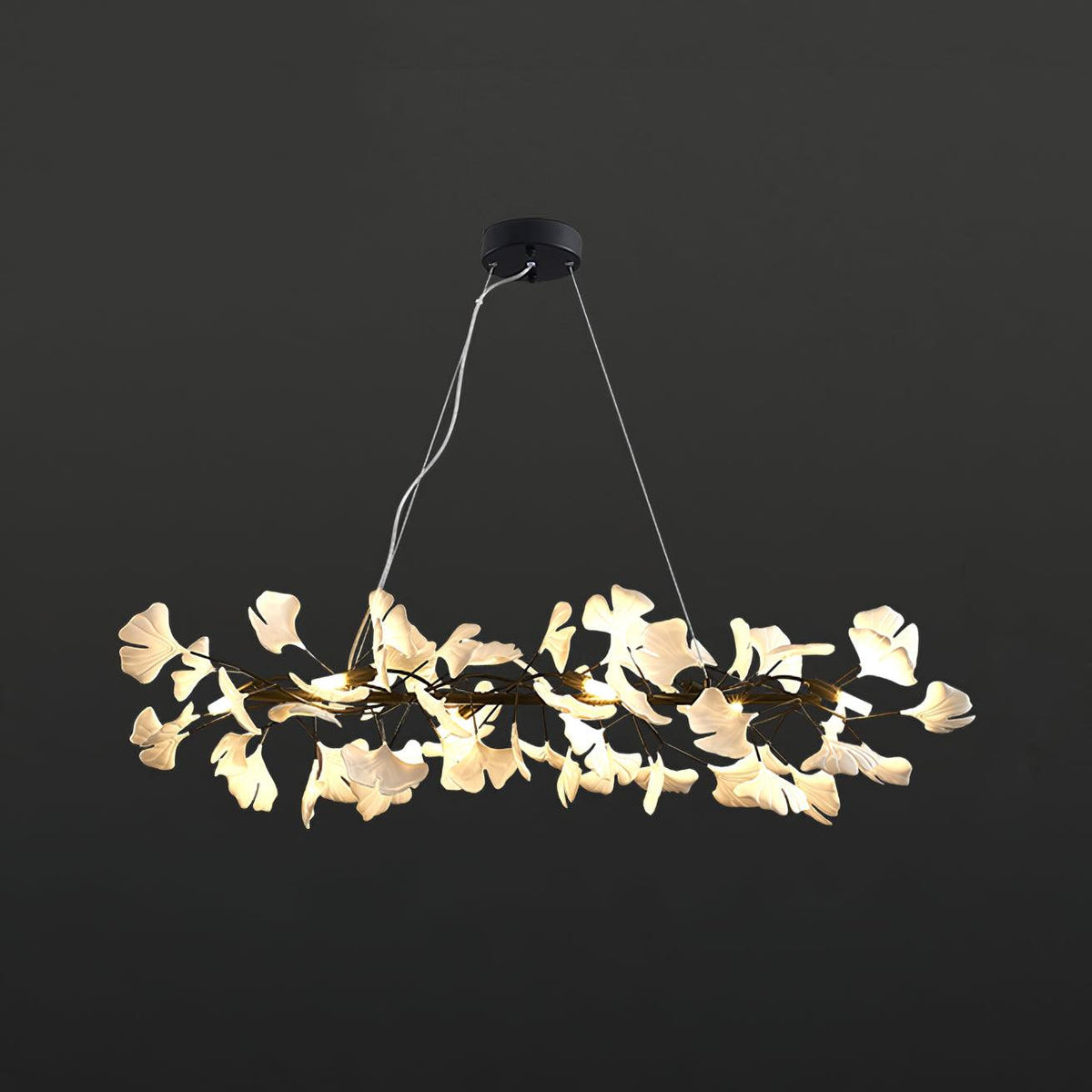Gingko Branch Chandelier