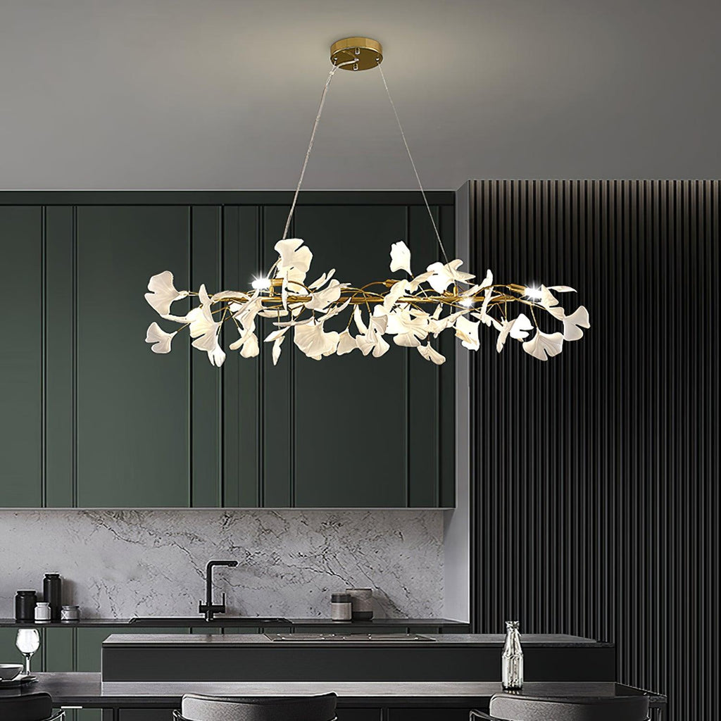 Gingko Branch Chandelier