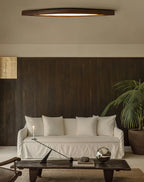 Horizon Linear Wood Ceiling Lamp