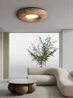 Donut Wood Ceiling Light