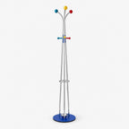 Ball Top Standing Coat Rack