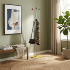 Ball Top Standing Coat Rack