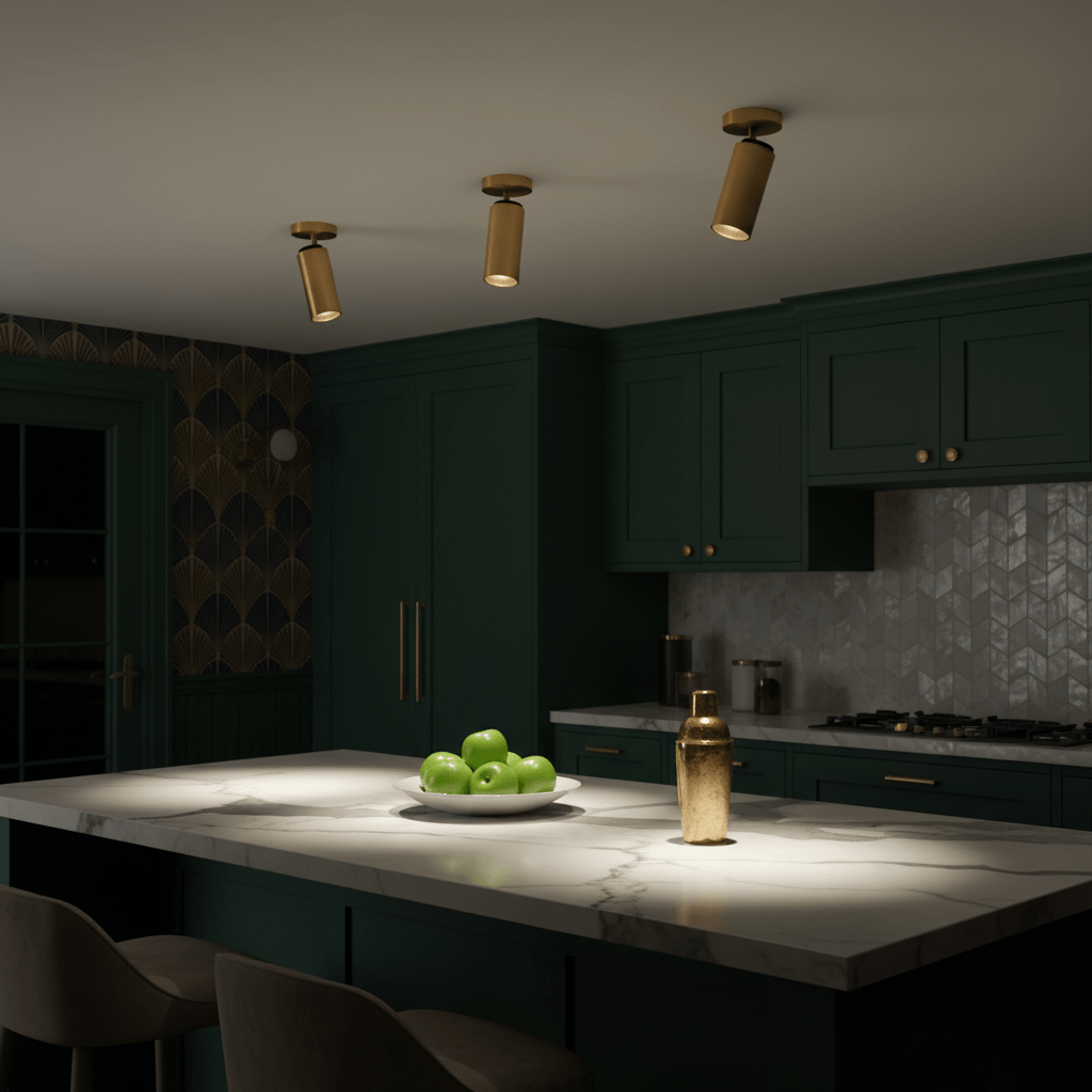 Horizon Brass Spot Light