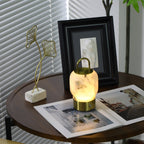 Alabaster Portable Rechargeable Table Lamp