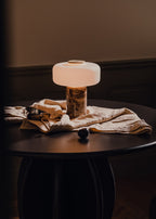 Maris Rechargeable Marble Table Lamp