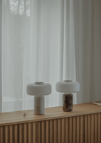 Maris Rechargeable Marble Table Lamp