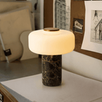 Maris Rechargeable Marble Table Lamp