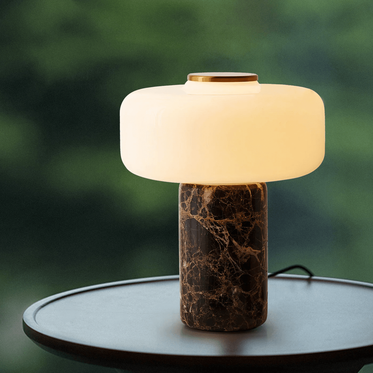 Maris Rechargeable Marble Table Lamp