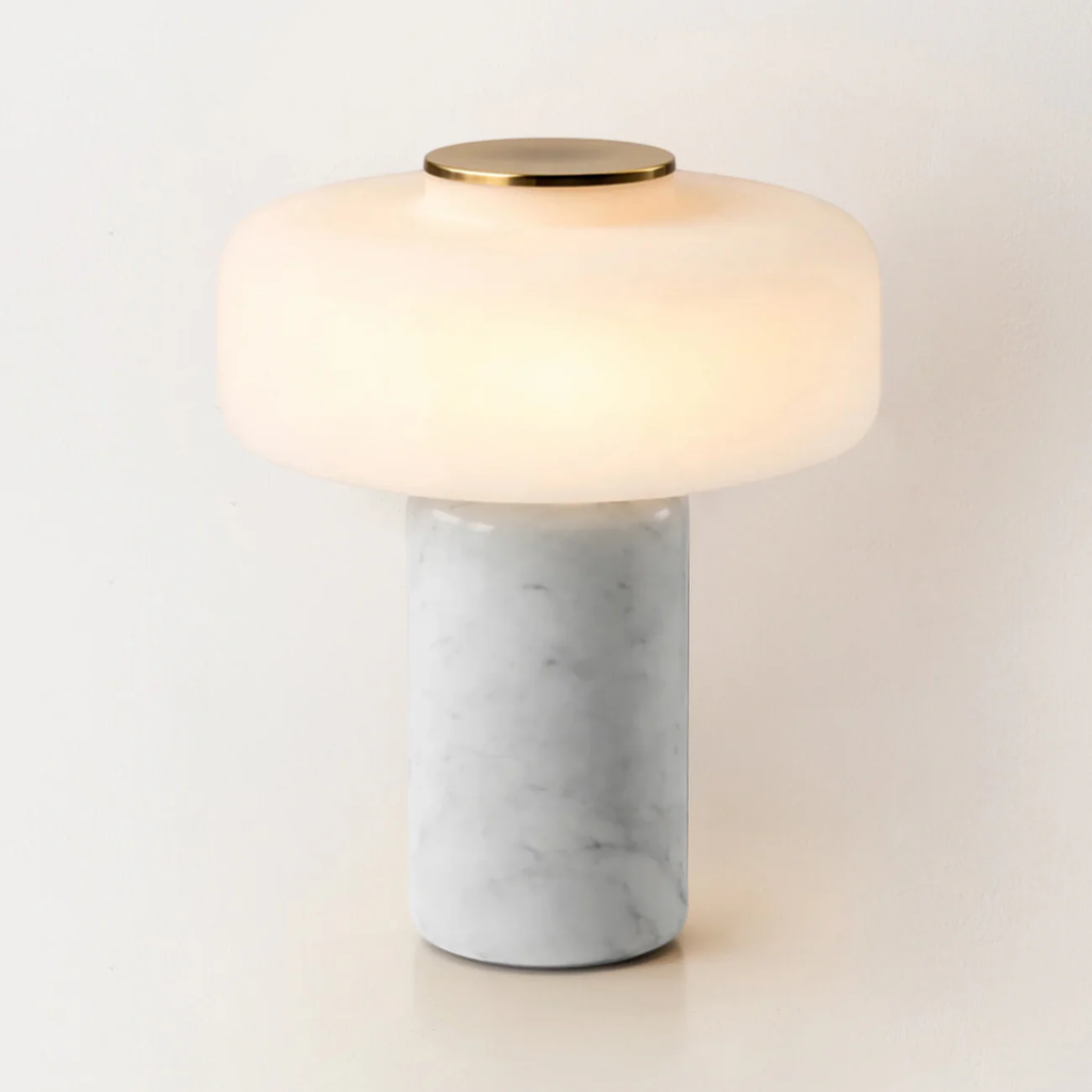 Maris Rechargeable Marble Table Lamp