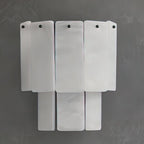 Fractured Alabaster Wall Sconce