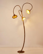 Artistic Lotus Leaf Floor Lamp