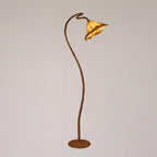 Artistic Lotus Leaf Floor Lamp
