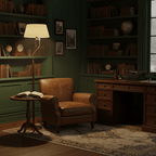 Walnut Whisper Floor Lamp