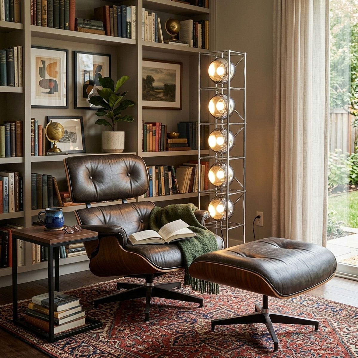 Tower of Spheres Floor Lamp