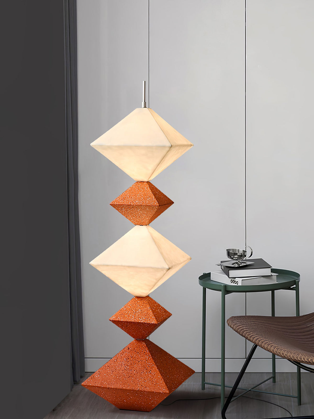 Rhombus Cube Floor Lamp