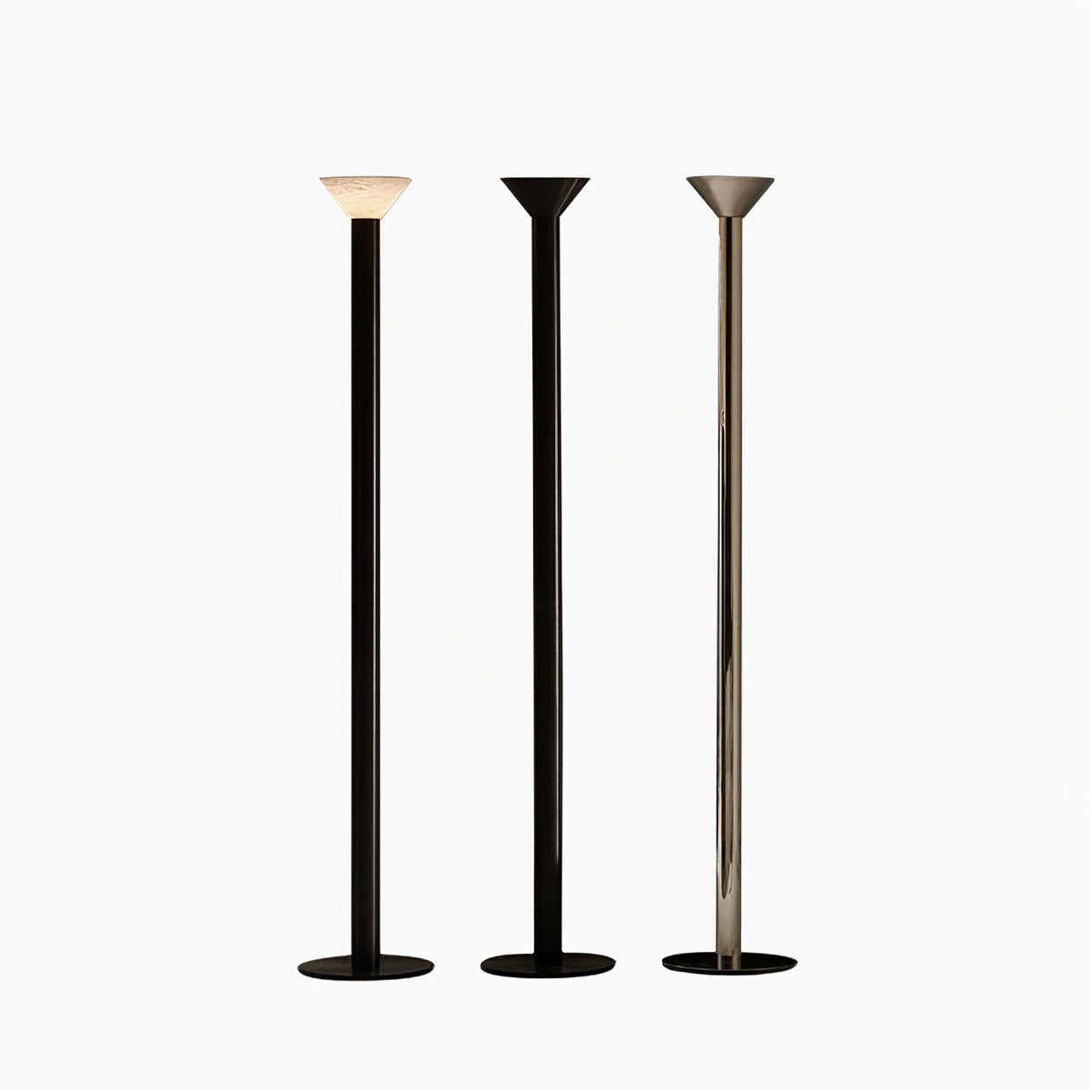 Elena Torchere Alabaster Floor Lamp