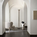 Elena Torchere Alabaster Floor Lamp